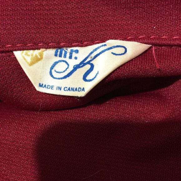 VINTAGE MR. K LIGHTWEIGHT POYLESTER PANTSUITS SIZE M - Picture 12 of 12